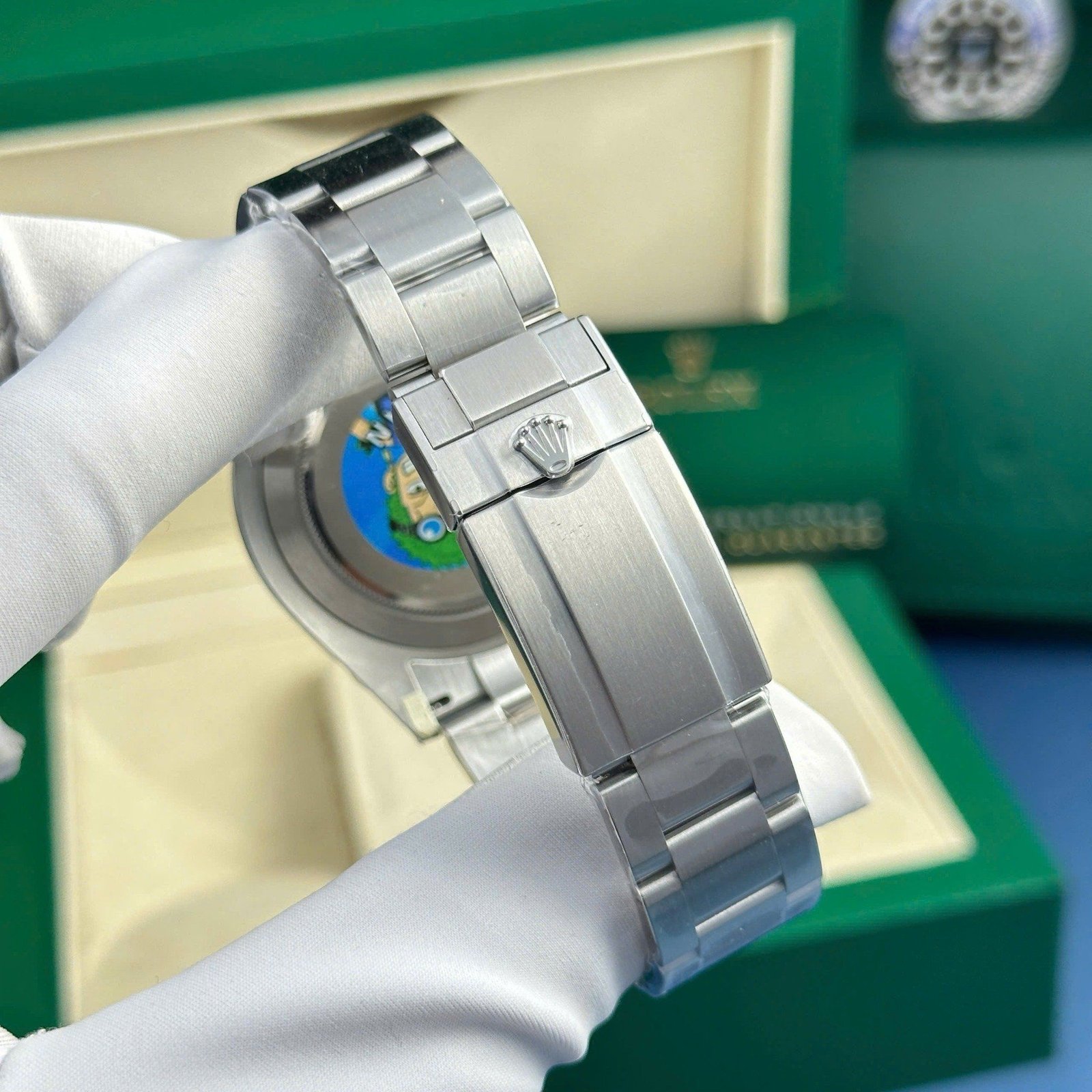 img_1618 rolex explorer ll 42mm edelstahl schwarz