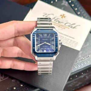 cartier santos 40mm edelstahl grau (kopie)